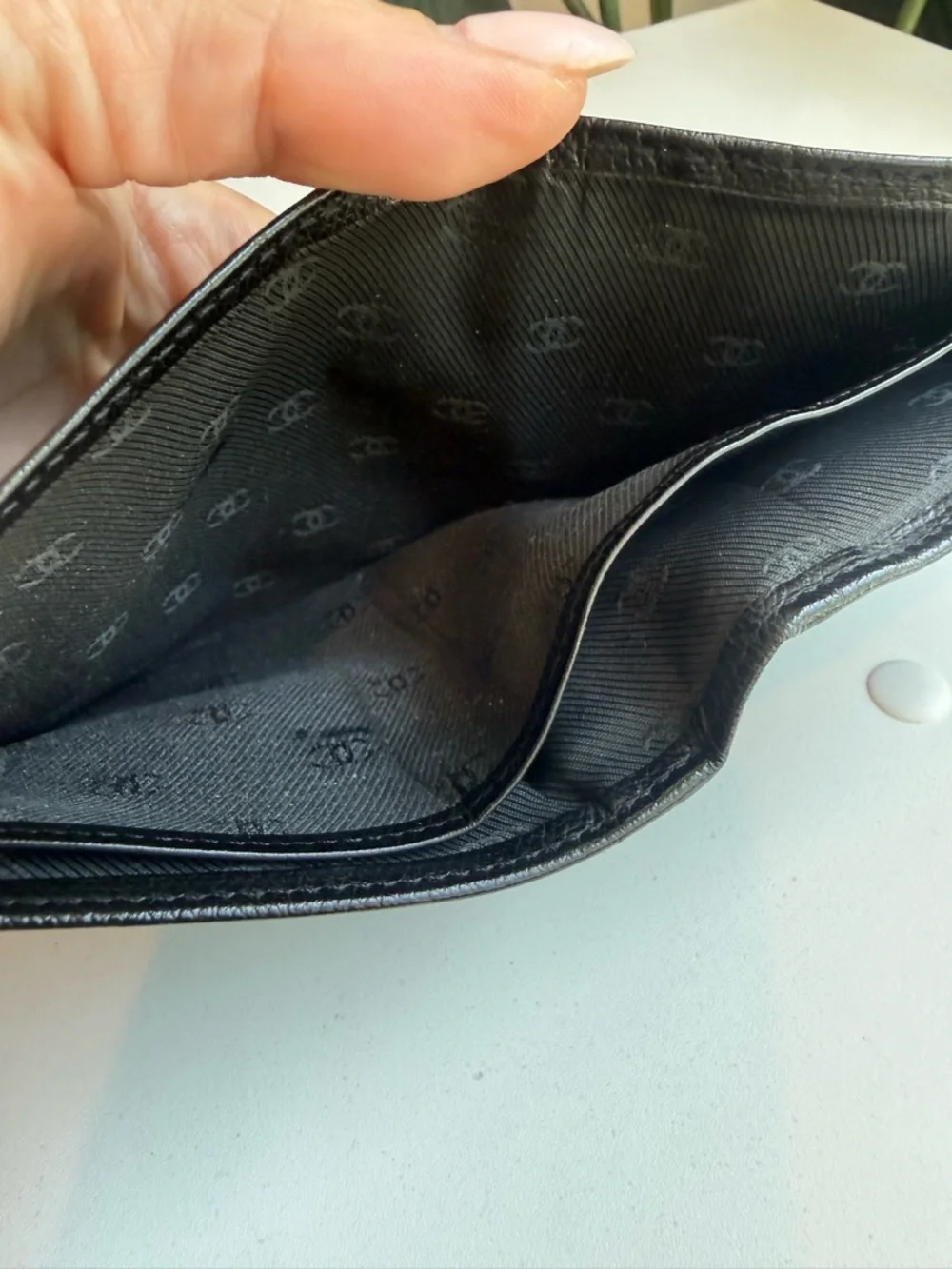Chanel ‘Coco Button Bifold Wallet’